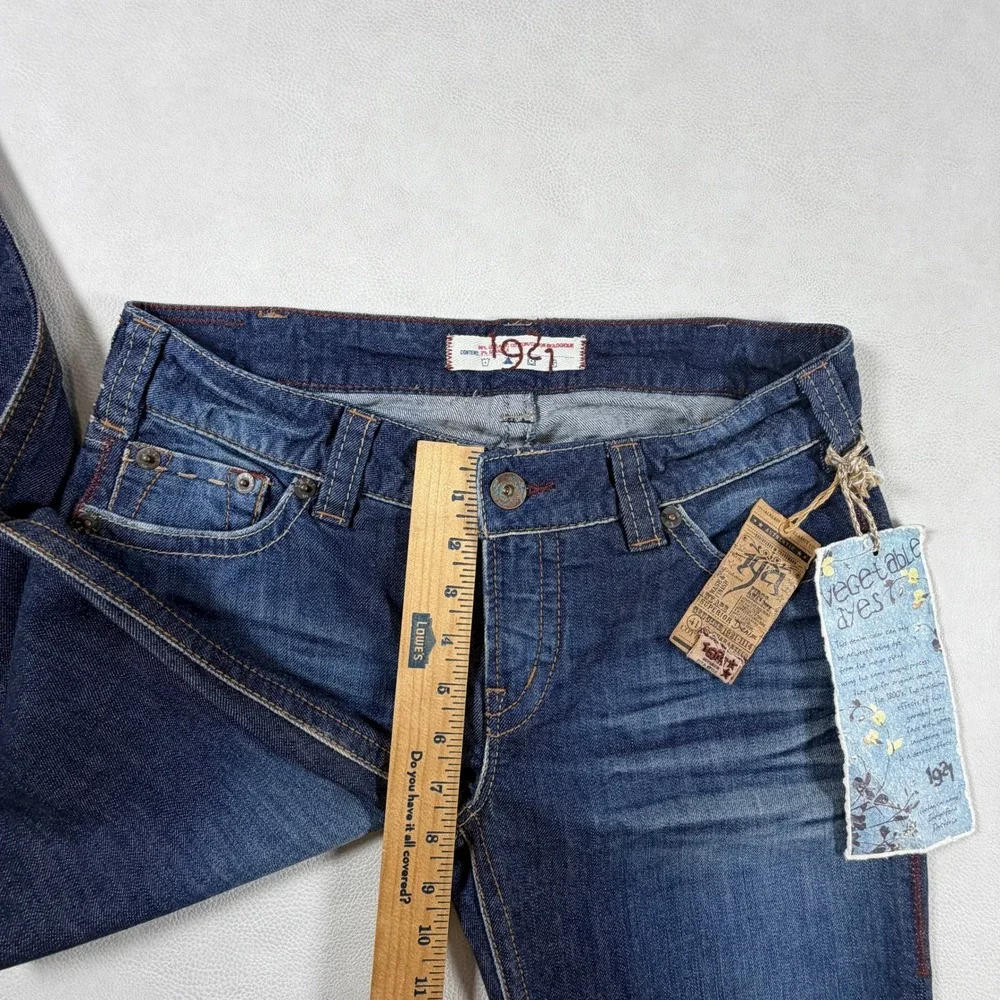 NWT 1921 Western Glove Works Bootcut Jeans Organic Cotton Womens 30x34